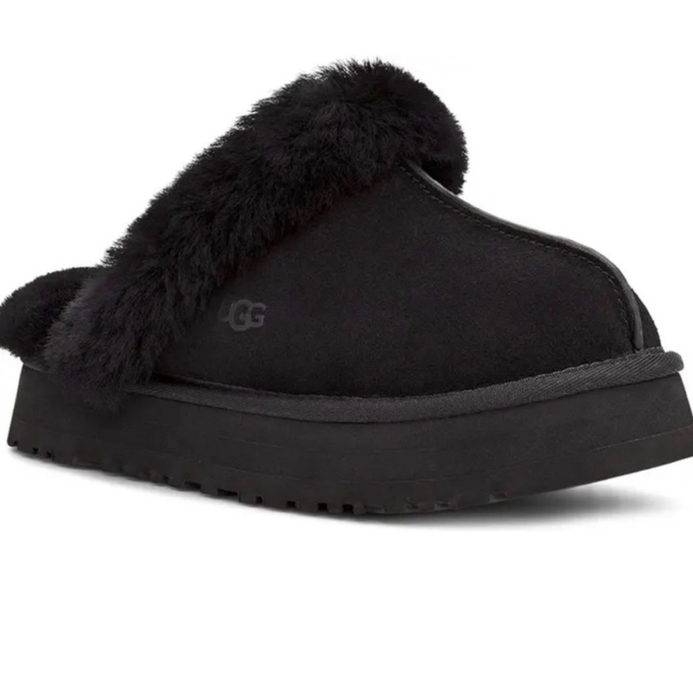 UGG Women's Cozy Black Slippers US 9